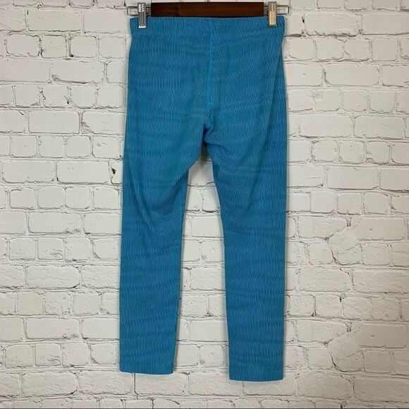 Nike Dri Fit Women's Running Leggings Size Small  Blue Pinstripe EUC - Picture 5 of 10